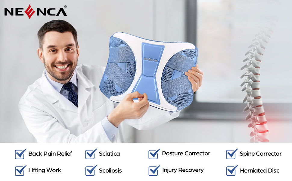Ceinture Lombaire Pro Active recommandée pour hernie discale, sciatique et scoliose