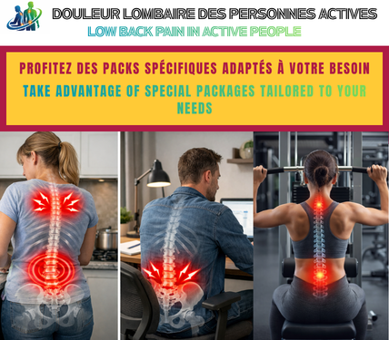 Les solutions mal de dos pour sportifs, actifs et travailleurs de bureau